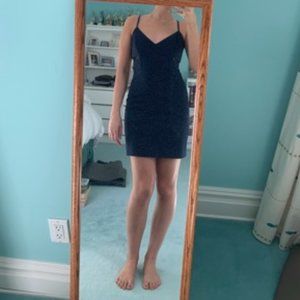 Sexy Mason by Michelle Mason Dress w/ Lace Back